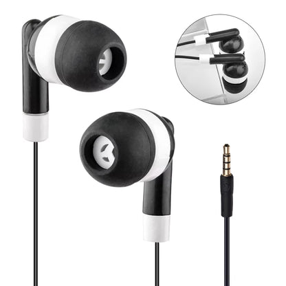 Universal 3.5Mm Stereo In-Ear Headphones Sport Music Noise Cancelling Wired Music Headset for Iphone Samsung Xiaomi Huawei PC